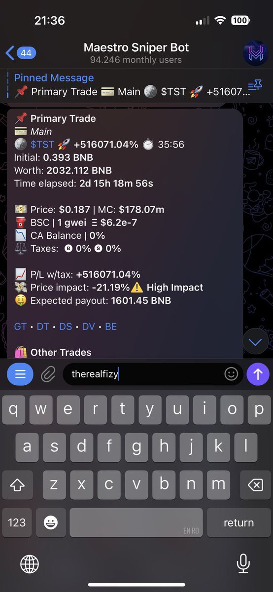 fizy (@therealfizy) on Twitter photo <a href="/pretoriano199/">pretoriano199</a> called $tst at 30k market cap in <a href="/0xCrypticCrypto/">Cryptic Crypto</a>, most of us made gen wealth, not only do we hunt, but we are the best and there is no 2nd best crypto discord server 
Bnb season <a href="/pretoriano199/">pretoriano199</a> called $tst at 30k market cap in <a href="/0xCrypticCrypto/">Cryptic Crypto</a>, most of us made gen wealth, not only do we hunt, but we are the best and there is no 2nd best crypto discord server 
Bnb season