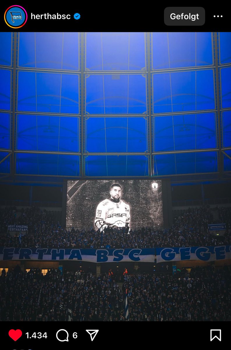 Starke Aktion von #herthabsc vor dem heutigen Heimspiel gegen Kaiserslautern!🙏💪

#mitTobi❤️