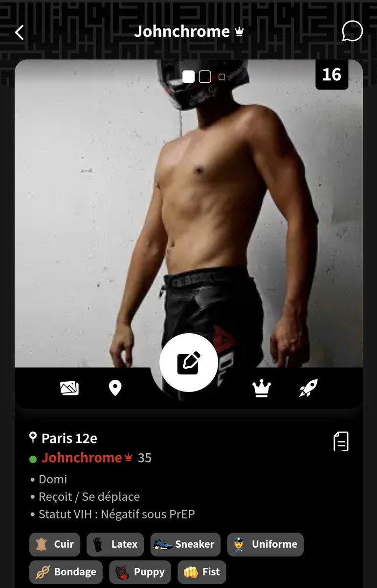 Bientot Darklands, en attendant ...

😈Retrouves moi sur <a href="/PlayFetish/">PlayFetish</a> pour des rencontres #fetish et #kinky !
👉 Inscris toi grâce à mon lien PlayFetish.com/@John_Chrome75