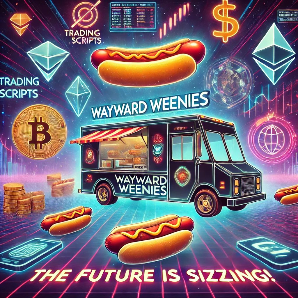 🌭 The Future Is Sizzling! 🌭

Wayward Weenies isn’t just a brand—it’s a movement! 🚀 From food trucks serving up real-world flavor to games bringing digital fun, we’re redefining utility. Add in trading scripts and inheritance-worthy perks, and you’ve got a recipe for success!