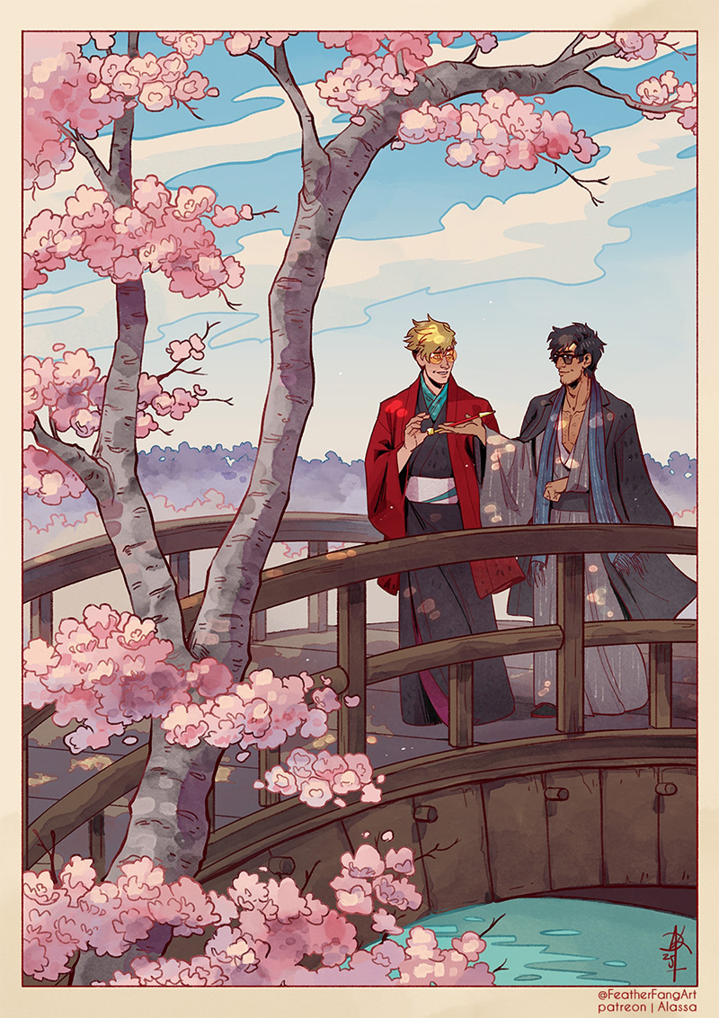 featherfangart's tweet image. | The Offer | 🌸
#trigun #vashwood