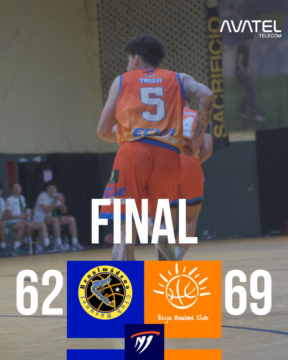 EcijaBasketClub's tweet photo. Final del Partido.
¡Victoria!
#AvatelTelecomEcijaBasket #VamosEcija https://t.co/Kpy5AAt8XJ