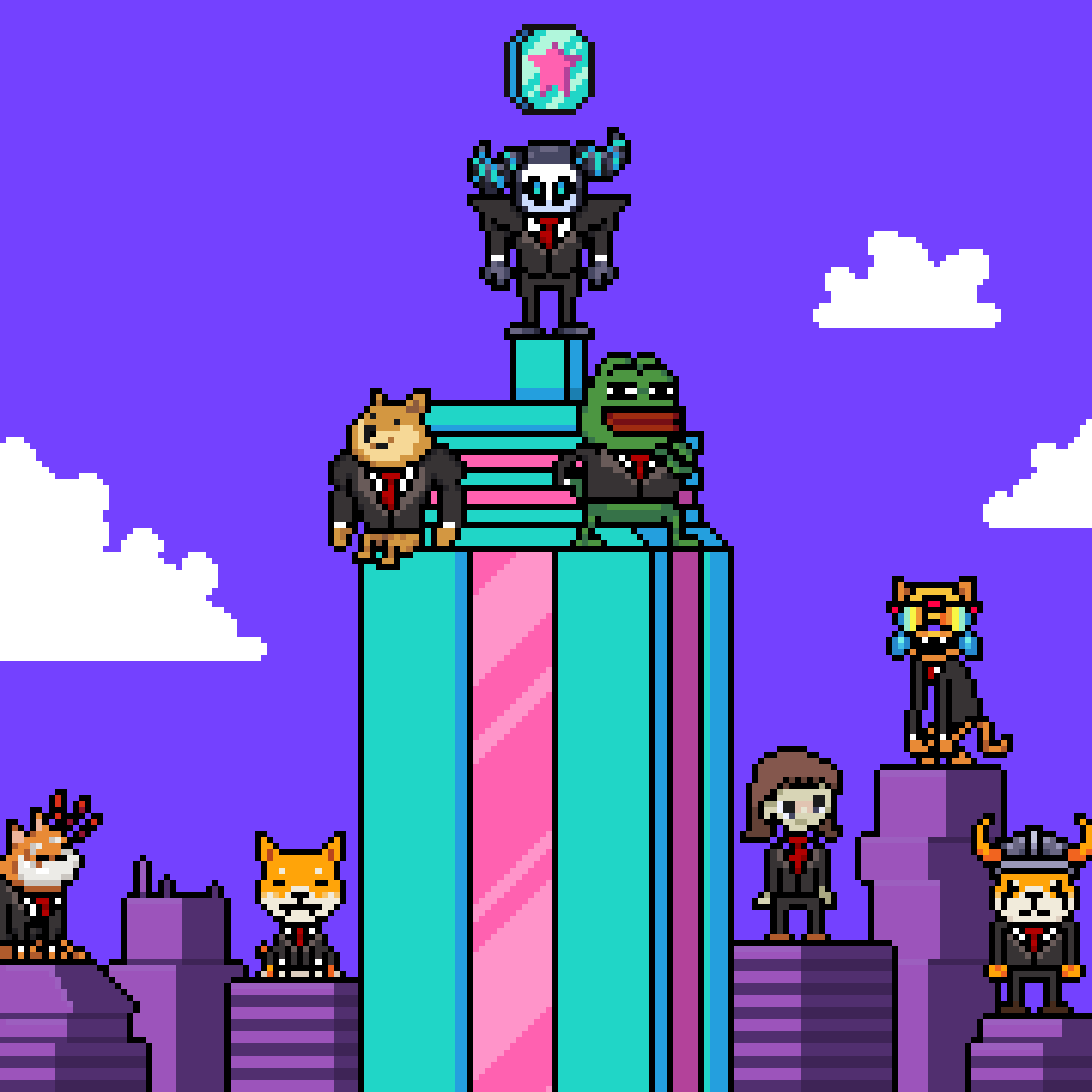 all_stars_coin's tweet photo. The All-Stars are ALWAYS dressed for the occasion! 👾✨ https://t.co/WJw4AQTfov