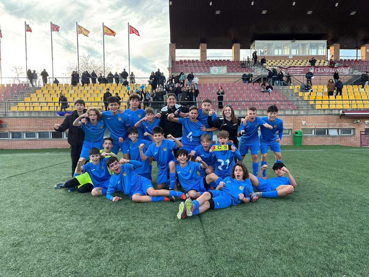 ¡Qué victoria de nuestro Infantil B ante el <a href="/CDANavalcarnero/">CDA Navalcarnero</a>! ¡GRANDE CHICOS! ⭐️ (0-2)