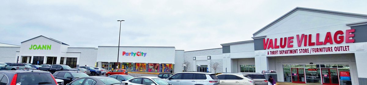 We have three stores slated to close for good right next to one another.  

Value Village closes Feb 8th
Party City closes Feb 28th
JoAnn Fabric close is rumored to be early Feb.

Thanks capitalism, I hate it.