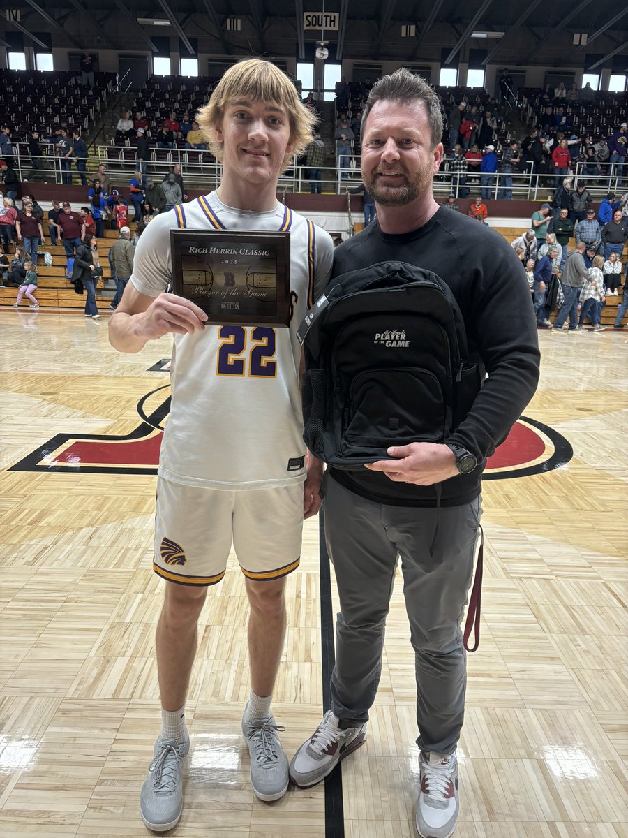 Congrats to player of the game Zack Persing