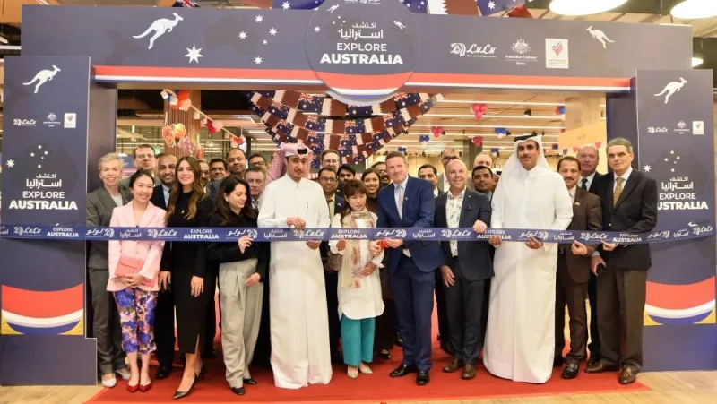 GulfTimes_QATAR's tweet photo. Leading regional retailer LuLu Group has launched ‘Explore Australia’, in cooperation with #Austrade, the commercial division of the Australian embassy, offering a wide range of products at discounted prices. @LuLuHyperQA @AusAmbQatar
https://t.co/uAqbzMvxq6 https://t.co/t7yAUqO7fU
