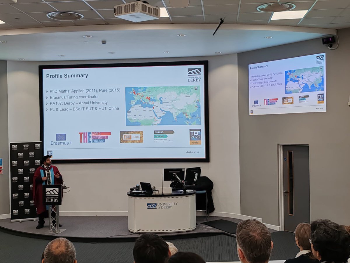 @BagdasarO (@bagdasaro) on Twitter photo 22.01.2025 Inaugural Lecture on my mathematical journey from infinities to real-world applications and #Maths support. Grateful to <a href="/DerbyUni/">University of Derby</a> for the opportunity and organisation. Thank you to all my mentors, teachers and students from around the world.
youtube.com/watch?v=FLftB5โฆ 22.01.2025 Inaugural Lecture on my mathematical journey from infinities to real-world applications and #Maths support. Grateful to <a href="/DerbyUni/">University of Derby</a> for the opportunity and organisation. Thank you to all my mentors, teachers and students from around the world.
youtube.com/watch?v=FLftB5โฆ