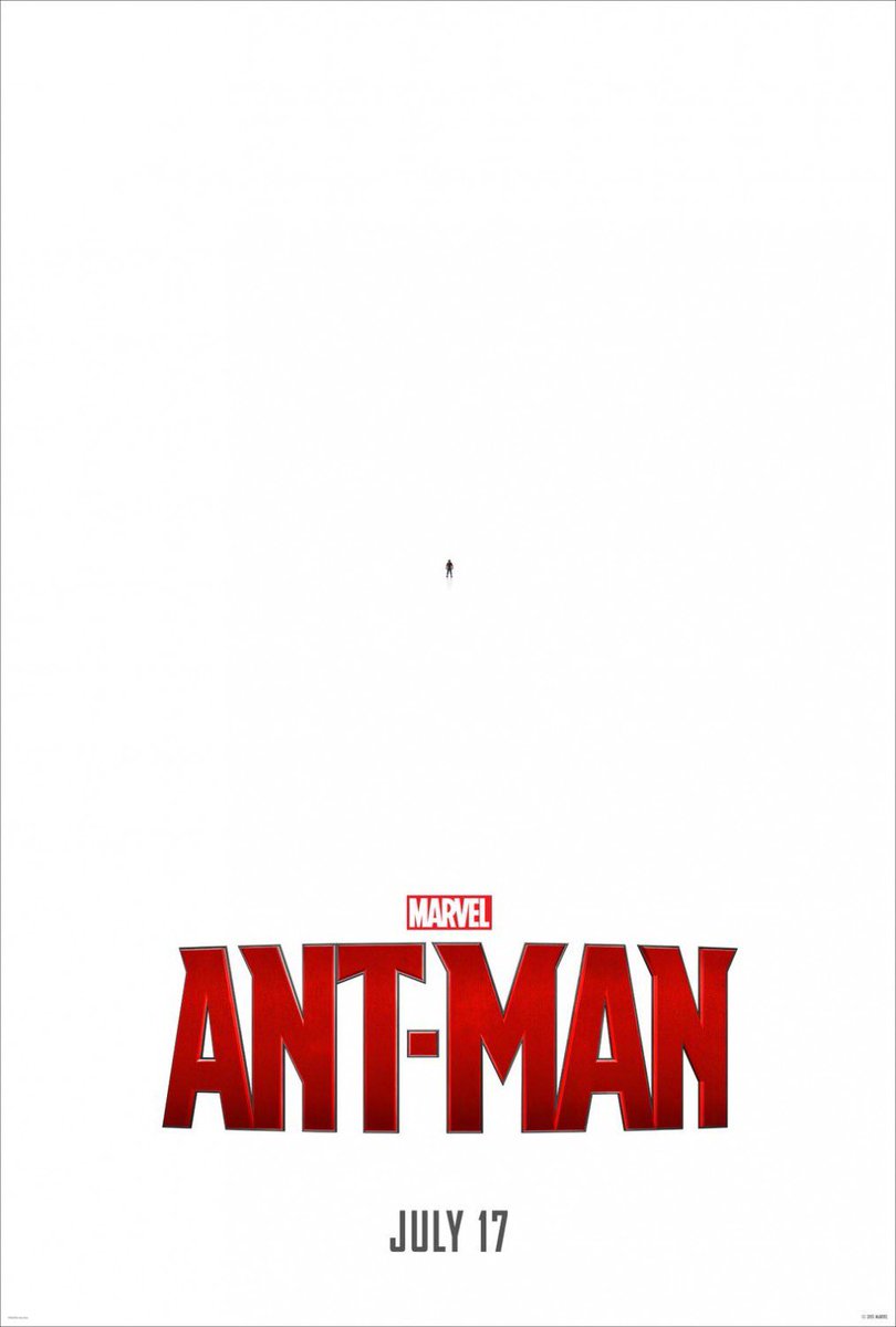 ItsNameJr's tweet image. Ce poster d’ANT-MAN c’est vraiment du génie mdr