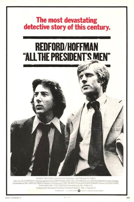 Watched "All the President's Men" ❤️ again #film #cinema