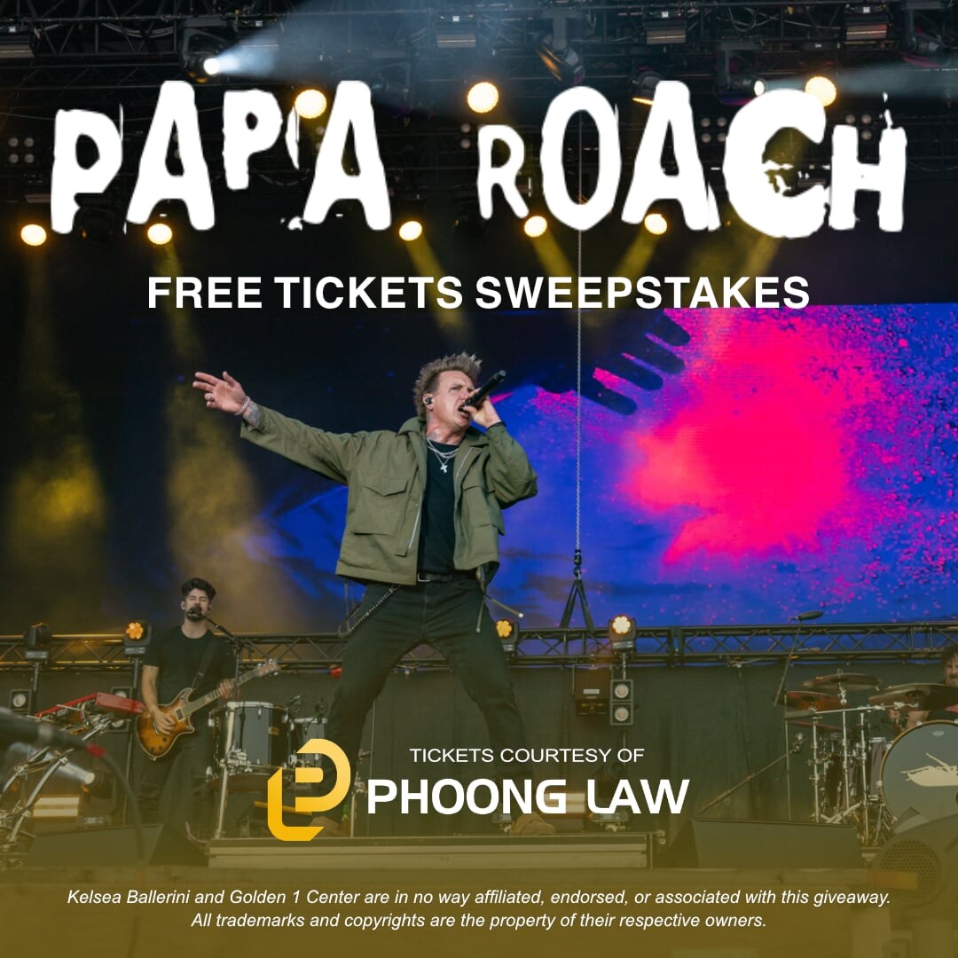 PhoongLawCorp's tweet photo. Phoong Law is giving away 2 FREE tickets to an epic night of rock with Papa Roach, Rise Against, and UnderOath live at the Golden 1 Center in Sacramento! 🤘🎶 Saturday, March 29, 2025 at 7 PM at Golden 1 Center, Sacramento
👉 Enter here: https://t.co/9T96jog2Kj https://t.co/2ZTDV2QmOk