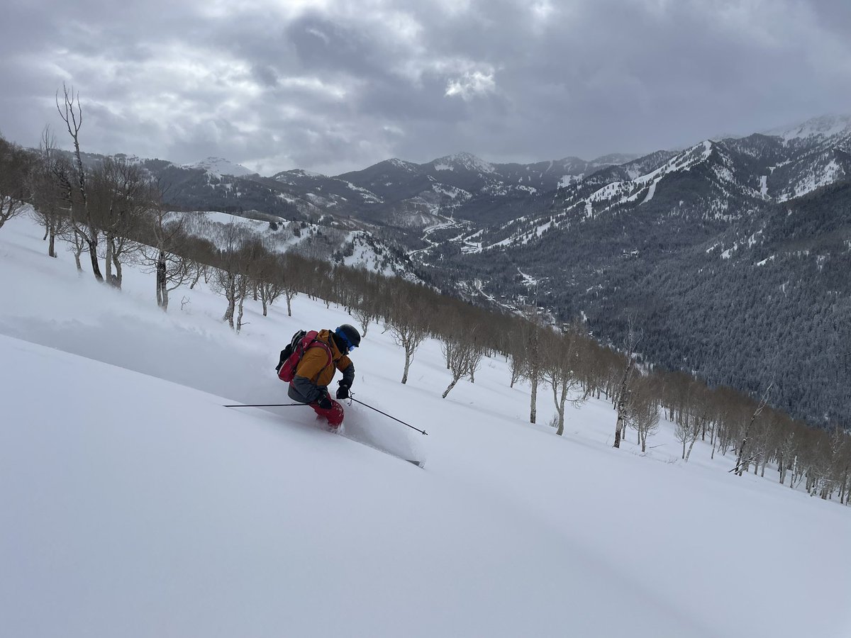 The snow in BCC was like pow on pavement today. But it actually skied pretty good! Skier: Adam Symonds.