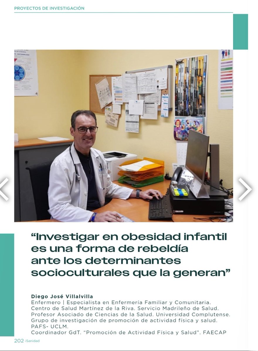 <a href="/sacyed/">Salud Comunitaria y Educación para el Desarrollo</a> visibilizando la labor de las #enfermeras #EFYC: asistencial, comunitaria, gestión, docencia e #investigacion. Dando importancia al #liderazgo.
💙Gracias por capitanear nuestro grupo de trabajo <a href="/faecap/">FAECAP +S</a> motivándonos y haciéndonos crecer💙
@isa
