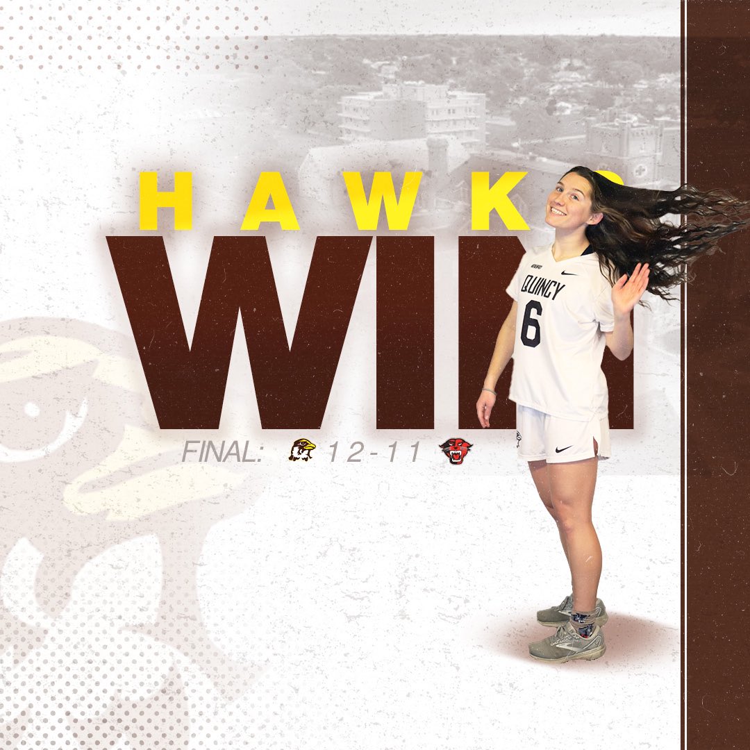 Quincy Hawks (@quhawks) on Twitter photo <a href="/QUHawksWBB/">QU Women's Basketball</a> <a href="/QUHawksMBB/">QU Men's Basketball</a> <a href="/quhawkswlax/">Quincy University Women's Lacrosse</a> <a href="/DUAthletics/">Davenport Panthers</a> Down go the panthers!
#qWINcy | #HawksSoarHigher <a href="/QUHawksWBB/">QU Women's Basketball</a> <a href="/QUHawksMBB/">QU Men's Basketball</a> <a href="/quhawkswlax/">Quincy University Women's Lacrosse</a> <a href="/DUAthletics/">Davenport Panthers</a> Down go the panthers!
#qWINcy | #HawksSoarHigher