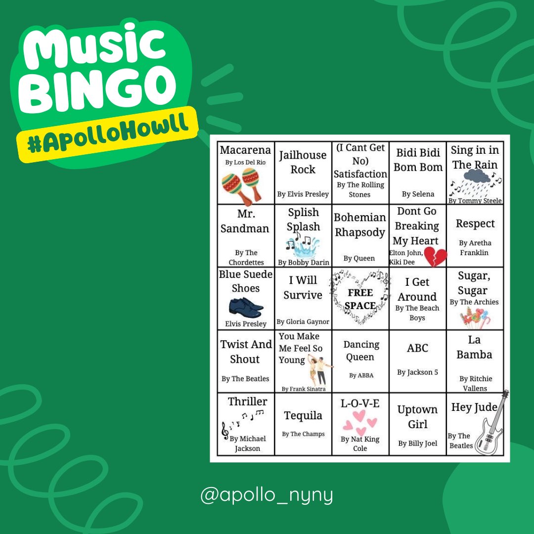 apollo_nyny's tweet photo. Tenemos ¡el primer juego!
¿Cómo vamos a jugar? Simple: 
1. Daremos el nombre de una canción con las letras mezcladas.
2. Deberás postear EN el hilo el nombre correcto
3. Los primeros 3 en responder correctamente tendrán un cuadrito ganado https://t.co/jrCPxLKn0P