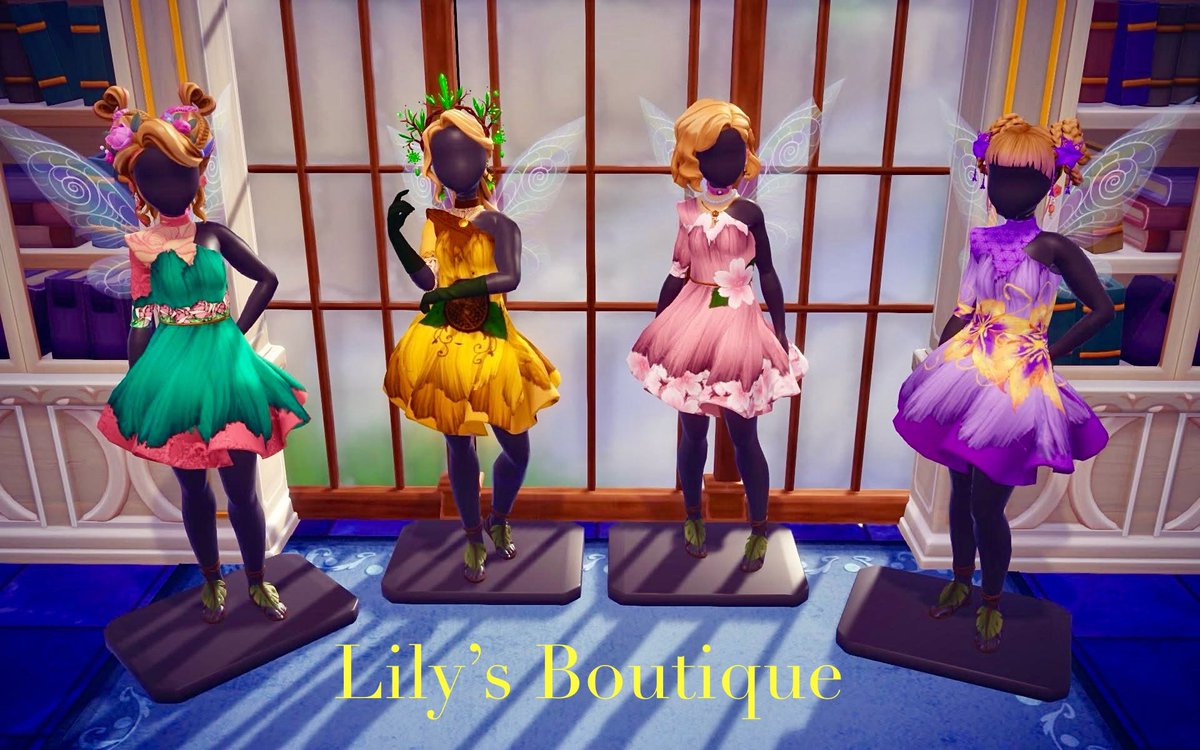 Getting ready for Spring with some flower fairies TOM designs in <a href="/DisneyDLV/">Disney Dreamlight Valley</a> #ddlv