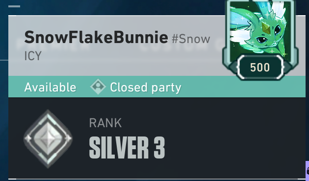 SnowFlakeBunnie's tweet photo. ❄️ ~ AM I COOL NOW?!?! #level500 https://t.co/5Mu1bnTWnq