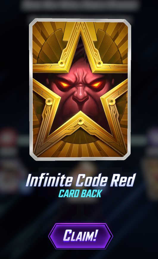 Infinite post for February! Back the usual first weekend infinite and a new highest rank EVER! Played a few decks on the climb. 

73-84 Surtur (with and w/o Sam)
84-95 Galacta Gwenpool
95-100 Sam &amp; Wiccan

On to start working on the Dazzler variant. #MarvelSNAP