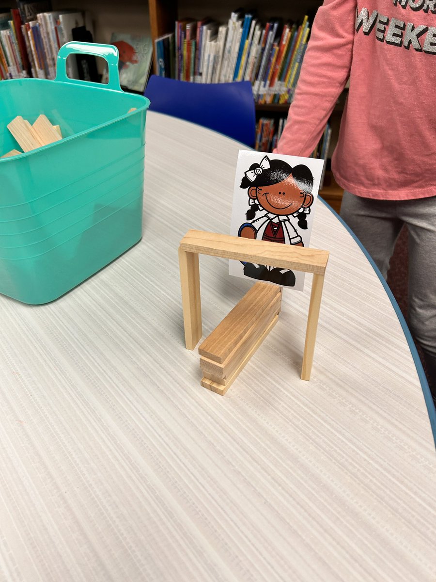 This week in 1st grade Library Class, we read “I am Ruby Bridges”, by Ruby Bridges, herself. Students also worked collaboratively to design a desk for Ruby Bridges. Thanks to <a href="/carlyandadam/">Carly And Adam</a> for the fun activity. ☺️ <a href="/D45Westmore/">Westmore School</a> #SchoolLibrarian #WestmoreWildcats #WestmoreReads