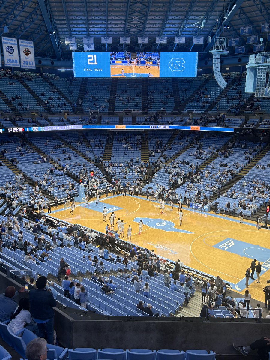 Good afternoon! This is <a href="/_emmahmoon/">Emma Moon</a> reporting alongside <a href="/carolinewills03/">Caroline Wills</a> for #UNC's game against Pitt. This is the Tar Heels' first game after a week-long break following an 87-70 loss to No. 2 Duke last Saturday. 

Tipoff is set for 4 p.m. Following along for live updates!