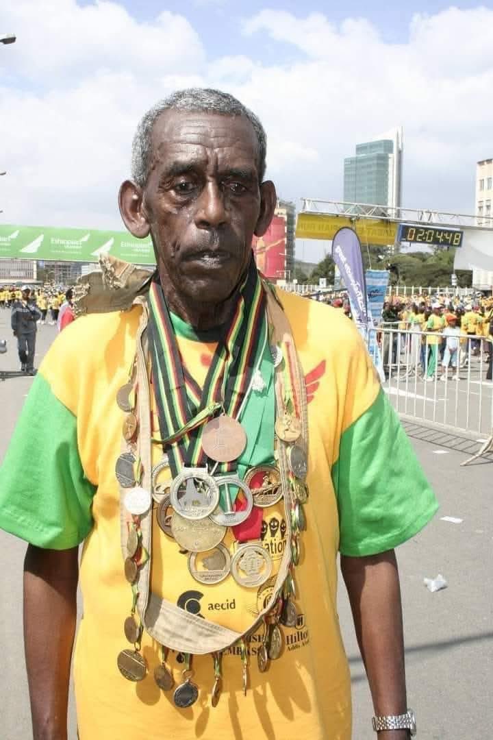 🇪🇹🇪🇹🇪🇹🇪🇹🇪🇹🇪🇹
                    The great 
        Athlete Wami Biratu
                 110 years old 
          💪🏿💪🏿🏅🏅🏅💪🏿💪🏿💪🏿