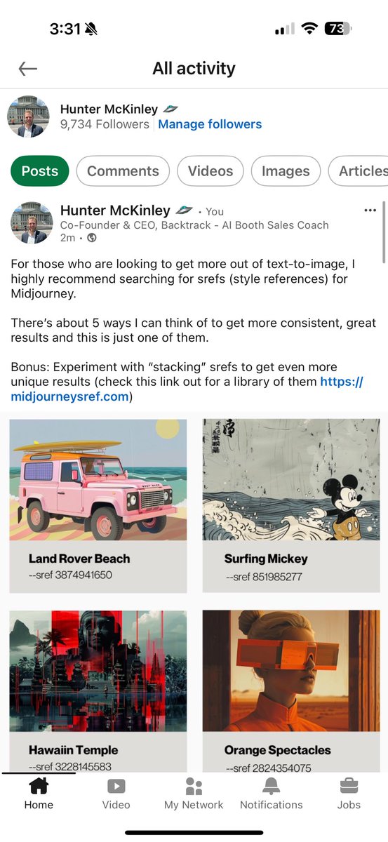 Almost to 10k followers on LinkedIn… I’m not sure I’ve ever celebrated any LinkedIn milestone but that’s like getting free guac at Chipotle but no guac since it’s digital.

That is all.