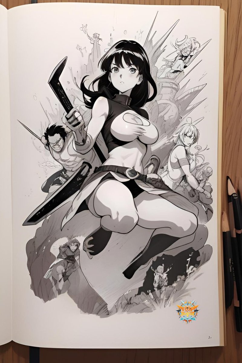 Sneak peak of what we are working on...

#Manga #anime #tits #guns #topblasters