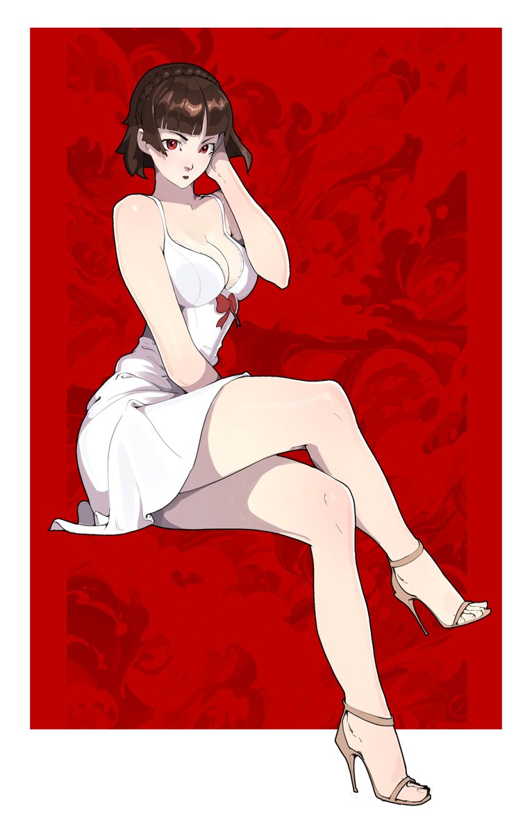 Lewd_Lyra's tweet image. Makoto Niijima comm&apos;s✨