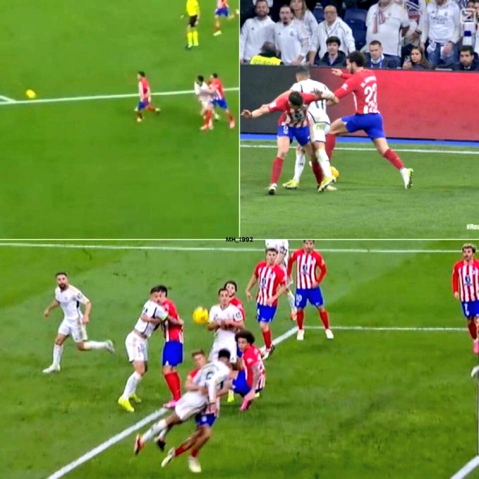 Penalti de Tchouaméni por una pequeña pisada con los 2 tacos traseros // 3 penaltis clarísimos no pitados en 2023/24

La doble vara de medir. Pocos vídeos hacen en RealMadridTV para lo que se merece esta mafia <a href="/rfef/">RFEF</a> / <a href="/CTARFEF/">CTA</a>.

¡CORRUPCIÓN, EN LA FEDERACIÓN!
#RealMadridAtleti