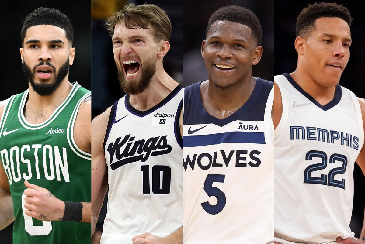 fredmappsbet's tweet photo. NBA Saturday Betting Card:

Jayson Tatum O 24.5 Points
Domantas Sabonis O 32.5 Pts + Rebs
Anthony Edwards U 11.5 Rebs + Asts
Desmond Bane U 11.5 Rebs + Asts

❤️ if tailing

Tap In💰👉 https://t.co/Uf1LhAzFsW https://t.co/C8XRheeI1S