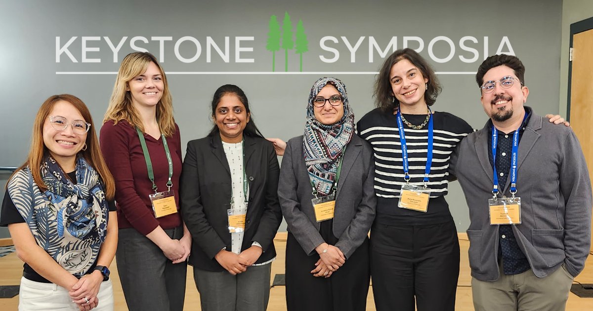 Keystone Symposia (@keystonesymp) on Twitter photo We’ve wrapped up another fantastic meeting, celebrating the achievements of our award winners & the successful conclusion of our Microproteins conference! Congrats to Carly Houghton, <a href="/JuveriyaQamar/">Juveriya Qamar Khan</a> , & Achala SF Vitharanage. @tfmPhD @carvunis #keystonesymposia #keystoneawards We’ve wrapped up another fantastic meeting, celebrating the achievements of our award winners & the successful conclusion of our Microproteins conference! Congrats to Carly Houghton, <a href="/JuveriyaQamar/">Juveriya Qamar Khan</a> , & Achala SF Vitharanage. @tfmPhD @carvunis #keystonesymposia #keystoneawards