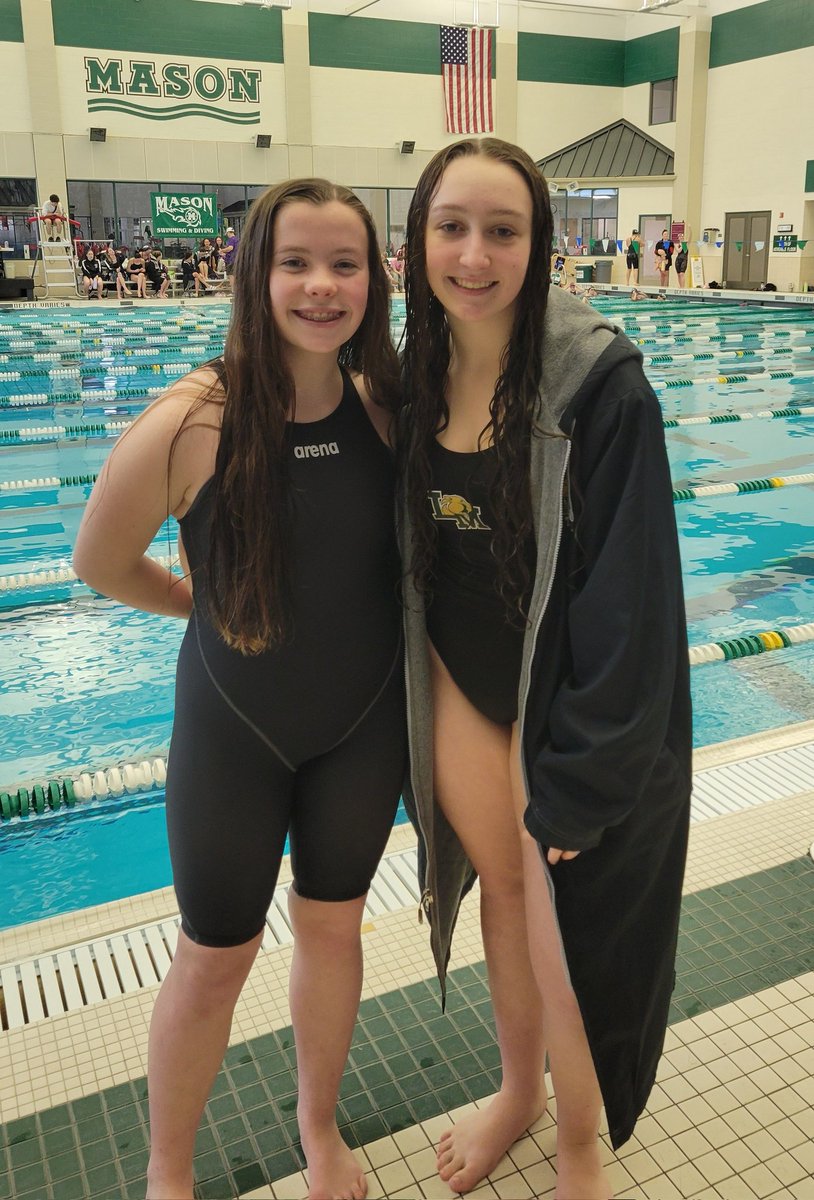 These girls!!!! 👏🏻👏🏻 CRUSHED the 500 Free this season!
🏆💚💛
McKenna Bryson has gone from a 6:54.57 to 6:33.77!💥
Riley Hager has gone from a 7:43.40  to  7:16.11! 💥

AH-MAZING! 💚💛
#distanceswimmers #littlemiamiswim #littlemiamiathletics #littlemiamihighschool