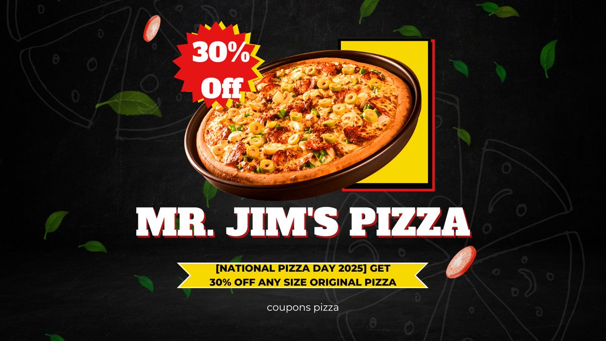 heycouponspizza's tweet image. 🚀 30% OFF any size original pizza! 🍕🔥 A deal too good to miss—grab your cheesy slice at a discount today! 🍽️💥 #PizzaNight #FoodLovers #PizzaSelberMachen