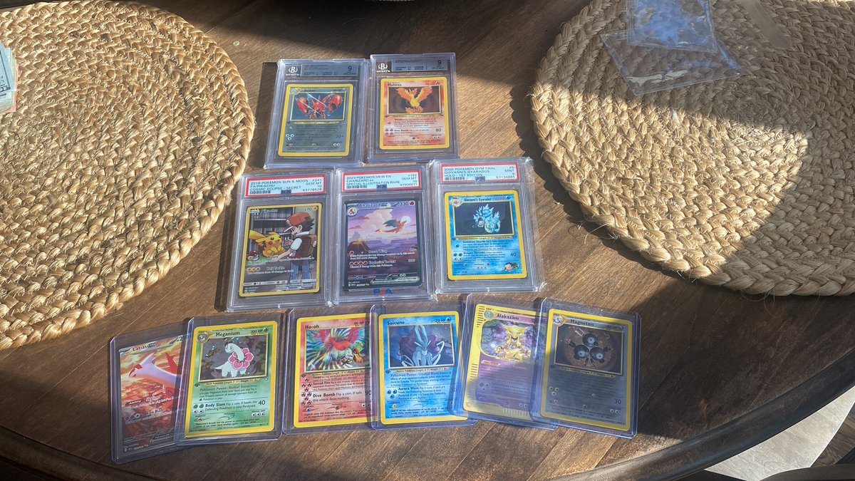 RareBreedTCG's tweet photo. Collect-A-Con was great. If you’re in the Atlanta area and looking to snag some cards I’m willing to meet (I’m in Johns Creek) 

Pics of what I have available 

PS - Leaving atlanta tomorrow morning https://t.co/gCXtzWDINn