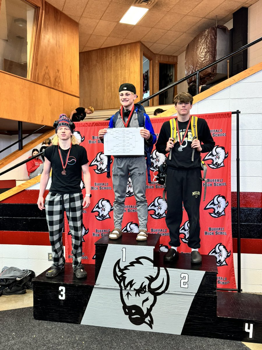 Results from The Thundering Herd Tournament:

2nd place team finish

126 Beane: Champion
132 Dupignac: 3rd place
138 Coots: 2nd place
144 Clark: 4th place
157 Provin: 3rd place
175 James: 3rd place
190 Wolfe: 2nd place
215 Scott: 3rd place