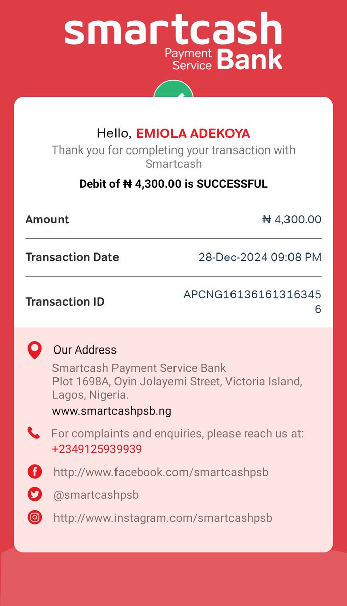 JIBOWEST's tweet photo. @DStvNg kindly reverse my money back, I made a subscription on DSTV APP with ICU NOS 1021015857 On the 28th December 2024 and it wrote unsuccessful but my money was not reversed back attached is the transaction receipt for your perusal return my money back . https://t.co/JEA3mBy1zT