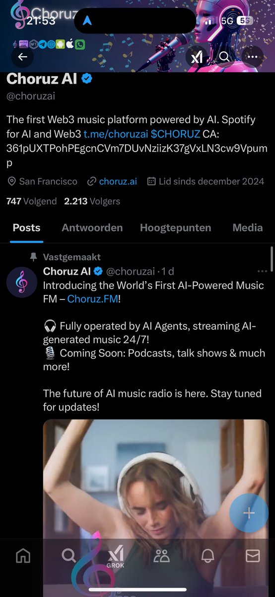 <a href="/cryptoterry/">Crypto Terry</a> <a href="/ApeCryptos/">Crypto Monkey 🐒</a> Join @choruzai now🚀 First and best web3 Music platform🎸 Dev is delivering everyday🔥 Check it out now!💎 now at 1M mc🚀