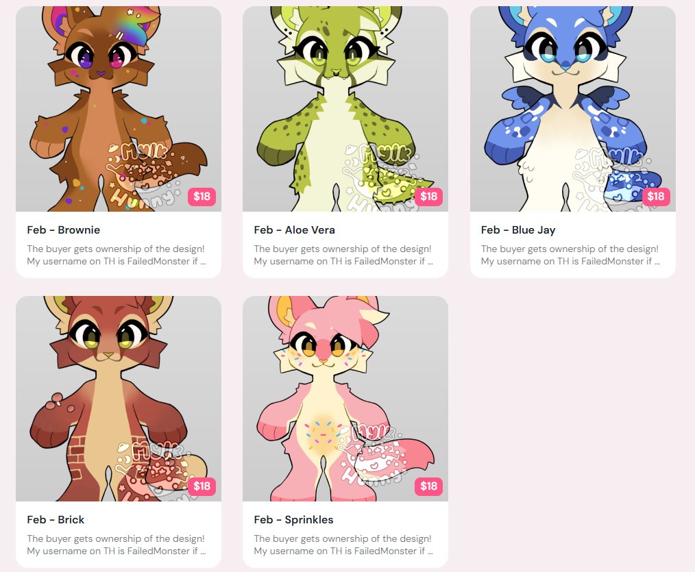 five designs up! ⬇️