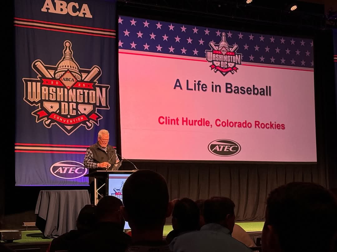 Always more to learn……….
Busy January 
Members of our ownership and coaching staff just wrapped up 4 days in Washington DC at the ABCA convention. Workshops, presentations, hot stove panel discussions, clinics, interactive Q&amp;A’s, a trade show and so much more!