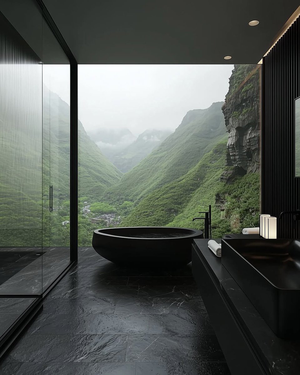 INTERIORPORN1's tweet image. I just fell in love with this bathroom