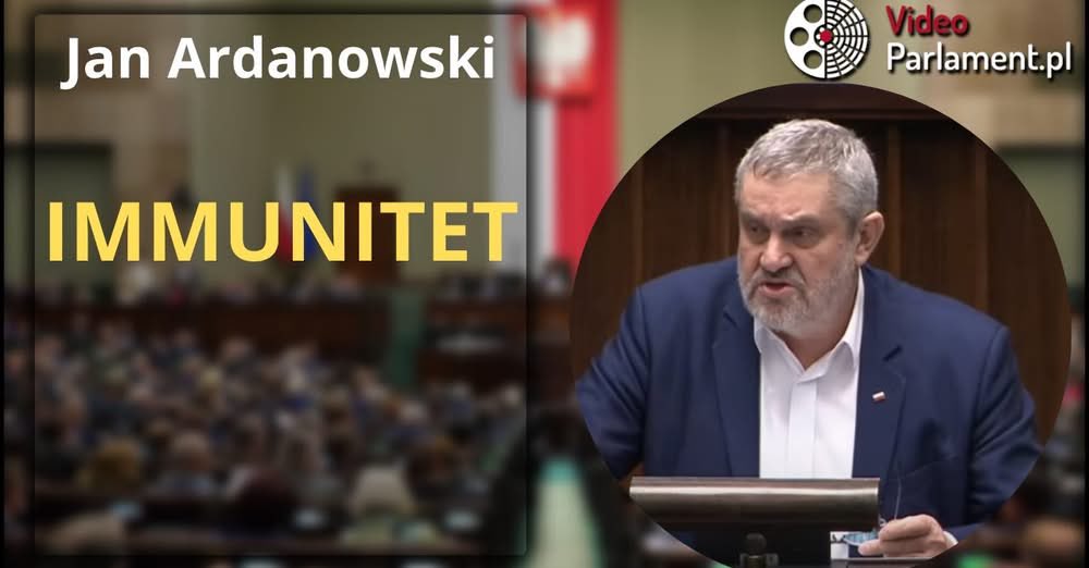 Moja wypowiedź w Sejmie, odnosząca się do kłamliwych zarzutów dyspozycyjnych prokuratorów, działających na zlecenie polityczne. 

Dziękuję wielu posłom z różnych partii za wiarę w moją uczciwość. Obecnie także broniłbym polskich rolników i przedsiębiorców

youtube.com/watch?v=Rd5NZr…