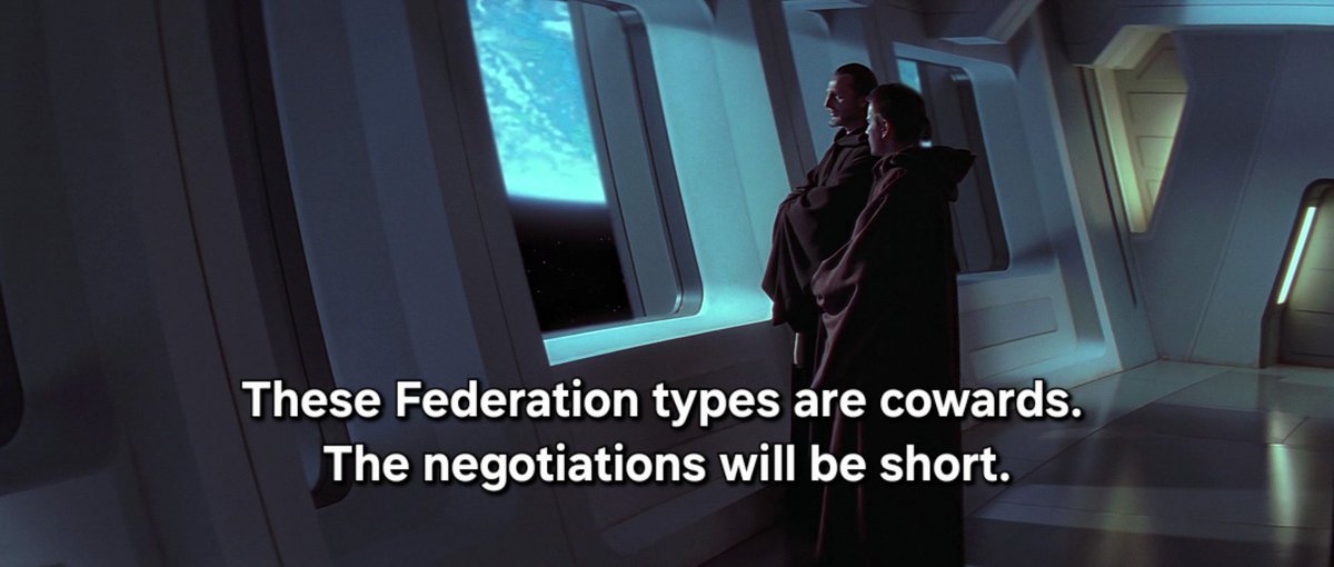 When the Star Wars fans go to argue with the Star Trek fans about whose turn it is to use the convention panel room.