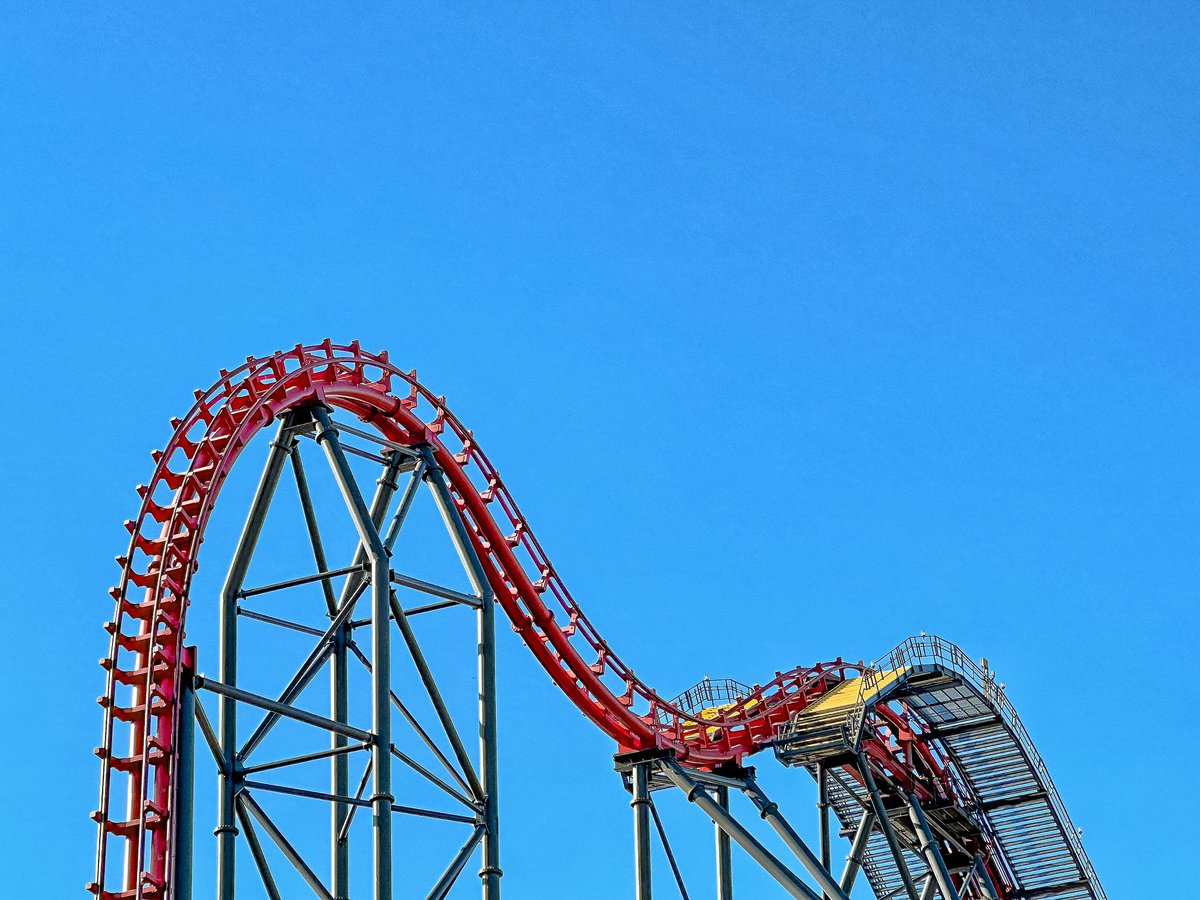 ExpThemeParks's tweet image. X2 🖤 

#x2 #sixflags #sixflagsmagicmountain #themepark #rollercoaster #coasterenthusiast #photography