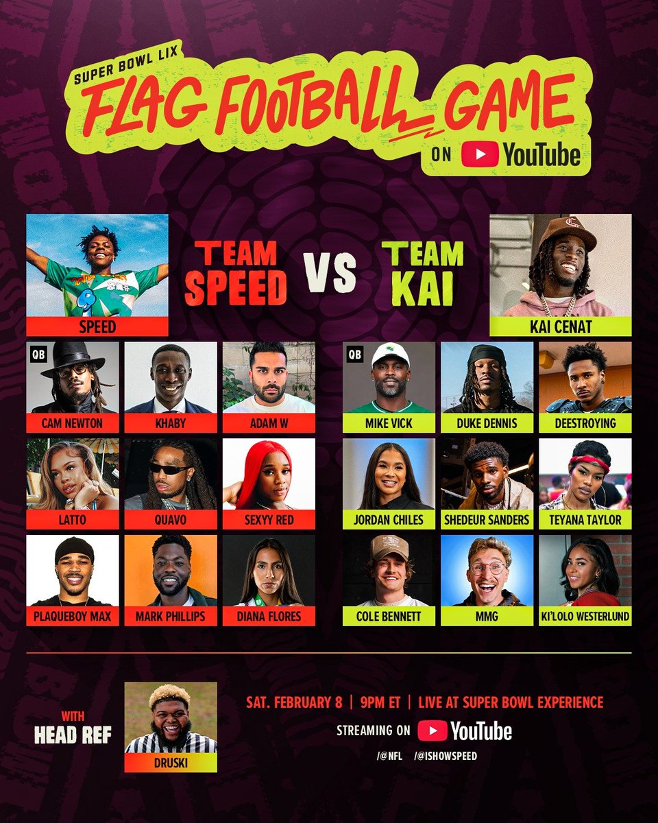 blendinhell's tweet image. Best moments of the Flag Football Game between Team Speed vs Team Kai

🧵 A THREAD