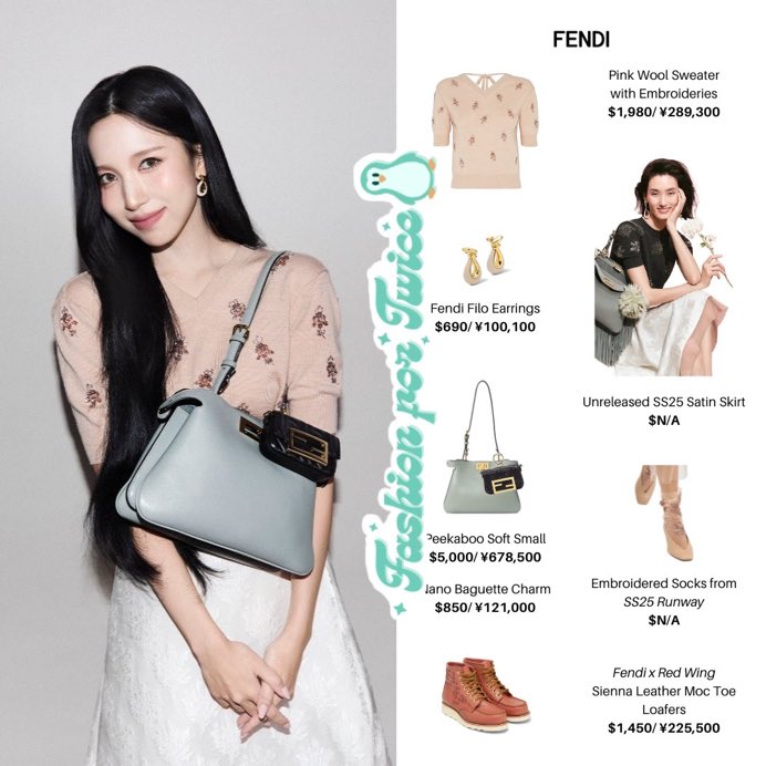 battenarao's tweet photo. #MINA 
MINA for FENDI SS25 Collection and Japan Ambassador Announcement 🌸🩶

• #Fendi  •

@JYPETWICE @BoucheronJapan 
#TWICE #트와이스 #MISAMO #미나 #FENDIxMINA #Fendi25SS https://t.co/onnIhxB9eS