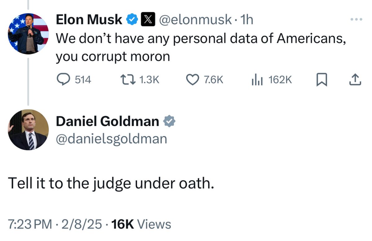 Elon Musk just got CALLED OUT by Democratic Congressman Daniel Goldman. Why won’t Musk and his team say this under oath? If he’s being honest, why won’t he?
