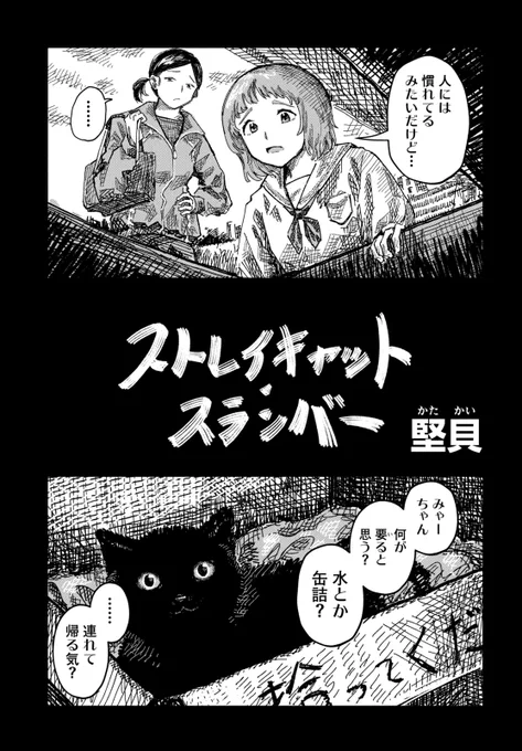 【読み切り漫画】
『ストレイキャット・スランバー』(1/12)

#漫画が読めるハッシュタグ 