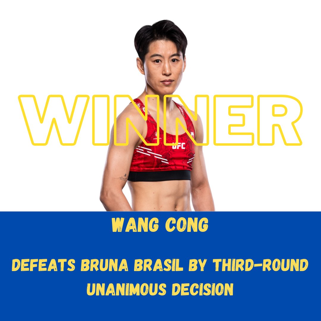 Charlie_Oxtoby1's tweet photo. Wang Cong takes the fight to the judges scorecards and gets a convincing win at UFC 312!!!
#UFC #UFC312 #WangCong #DanaWhite https://t.co/BRcWQmklyI
