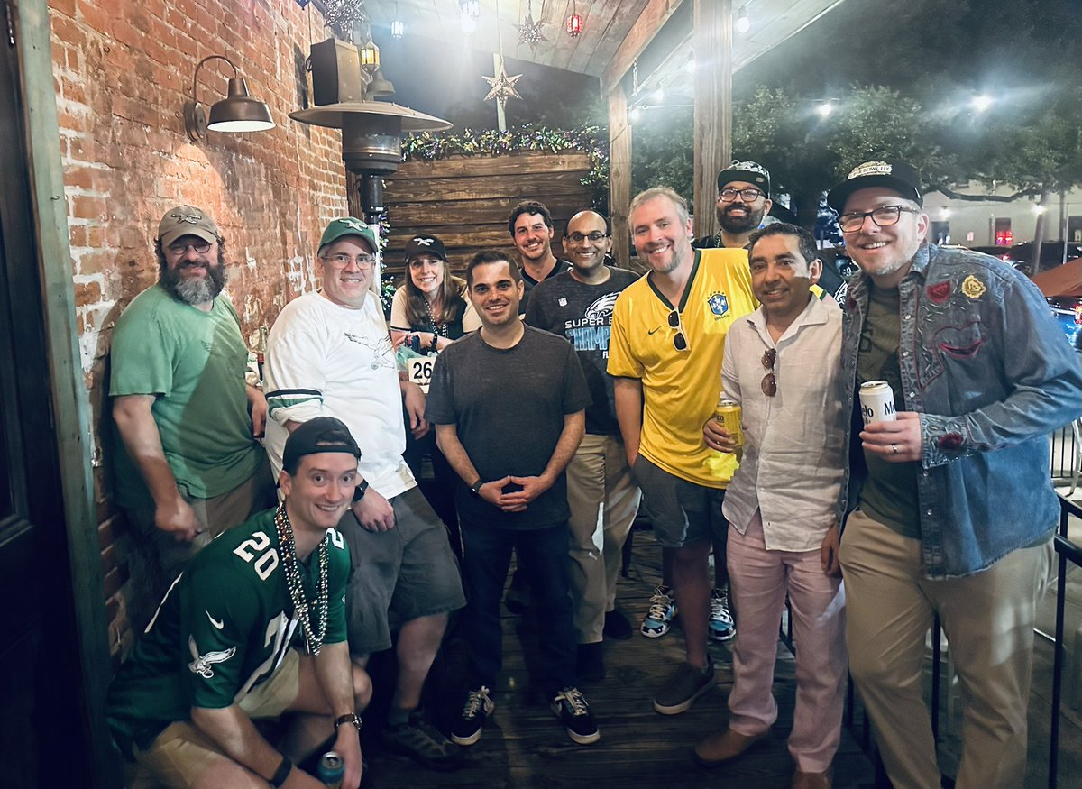 PHLY Nawlins—with <a href="/Bo_Wulf/">Bo Wulf</a> &amp; <a href="/ZBerm/">Zach Berman</a>. (Apologies to those who were here only before or only after the photo!)