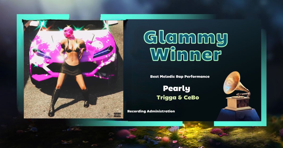 RECORDING AD MINISTRATION/GLAMMYs (@glammysawards) on Twitter photo Congratulations Best Melodic Rap Performance winners <a href="/Triggagta/">Trigga ๐ผโ</a> <a href="/ceboluvsdeath/">BeCo๐ค๐โ๏ธ๐โ</a> Pearly ๐
#57thGlammys Congratulations Best Melodic Rap Performance winners <a href="/Triggagta/">Trigga ๐ผโ</a> <a href="/ceboluvsdeath/">BeCo๐ค๐โ๏ธ๐โ</a> Pearly ๐
#57thGlammys